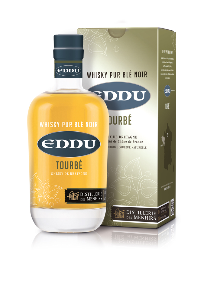 Eddu Tourbé, whisky tourbé - Distillerie des Menhirs