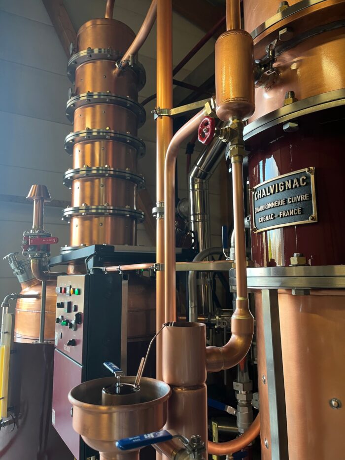 Notre alambic à colonne